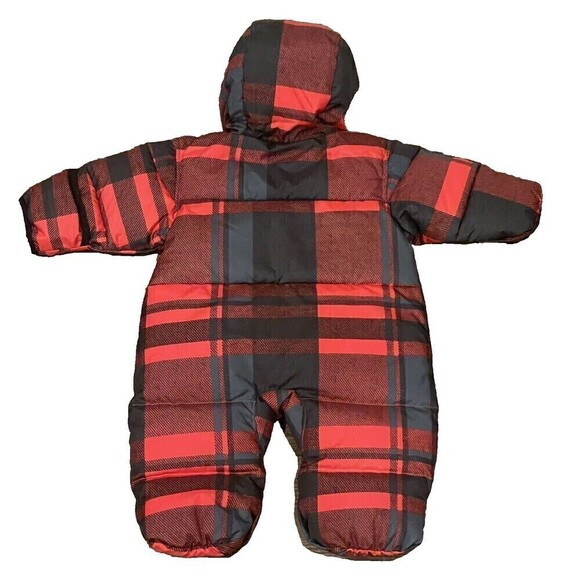 Columbia Baby Snuggly Bunny Bunting Down Hooded Snowsuit 6 Months New - Picture 8 of 10